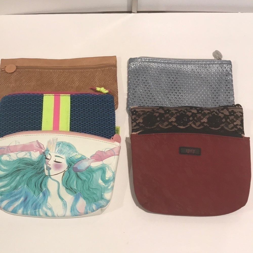 Ipsy Cosme rig bags bundle of 6